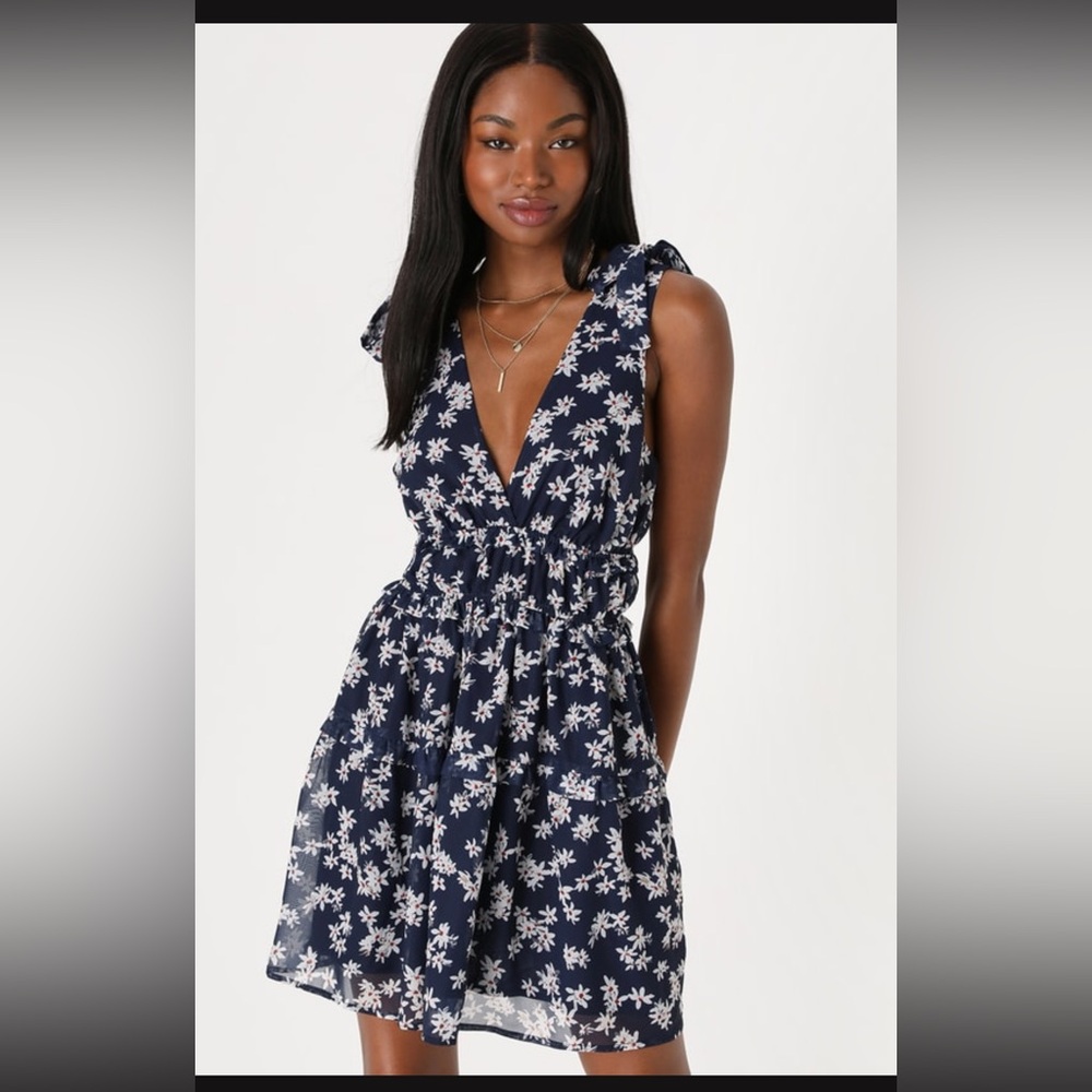 Lulus Floral Dress